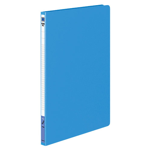 コクヨ レターファイル 色厚板紙 A4タテ ブルー ﾌ-550B:
