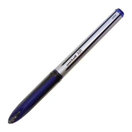 三菱鉛筆 ゲルインクボールペン ユニボールエア ボールペン 0.7mm 青 UBA20107.33: