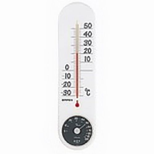 エンペックス 温湿度計 ホワイト TG-6621: