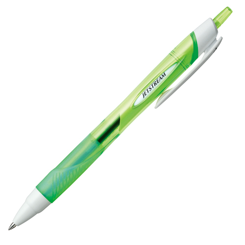 三菱鉛筆 油性ボールペン ジェットストリーム 0.7mm 軸色緑 黒 SXN15007.6: