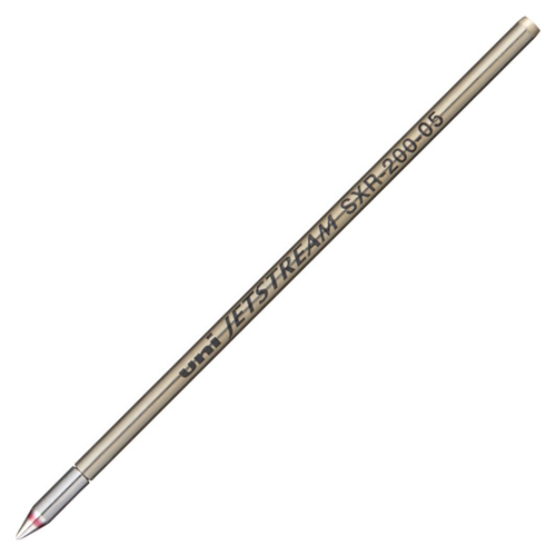 三菱鉛筆 3色 ジェットストリーム 替芯 0.5mm 赤 SXR20005.15:
