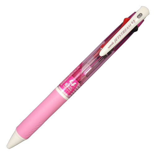 三菱鉛筆 4色 ジェットストリーム 0.7mm ピンク SXE450007.13: