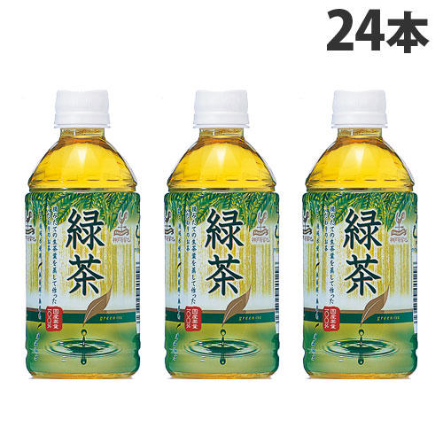 【賞味期限:25.04.30】富永貿易 神戸居留地 緑茶 PET 350ml×24本: