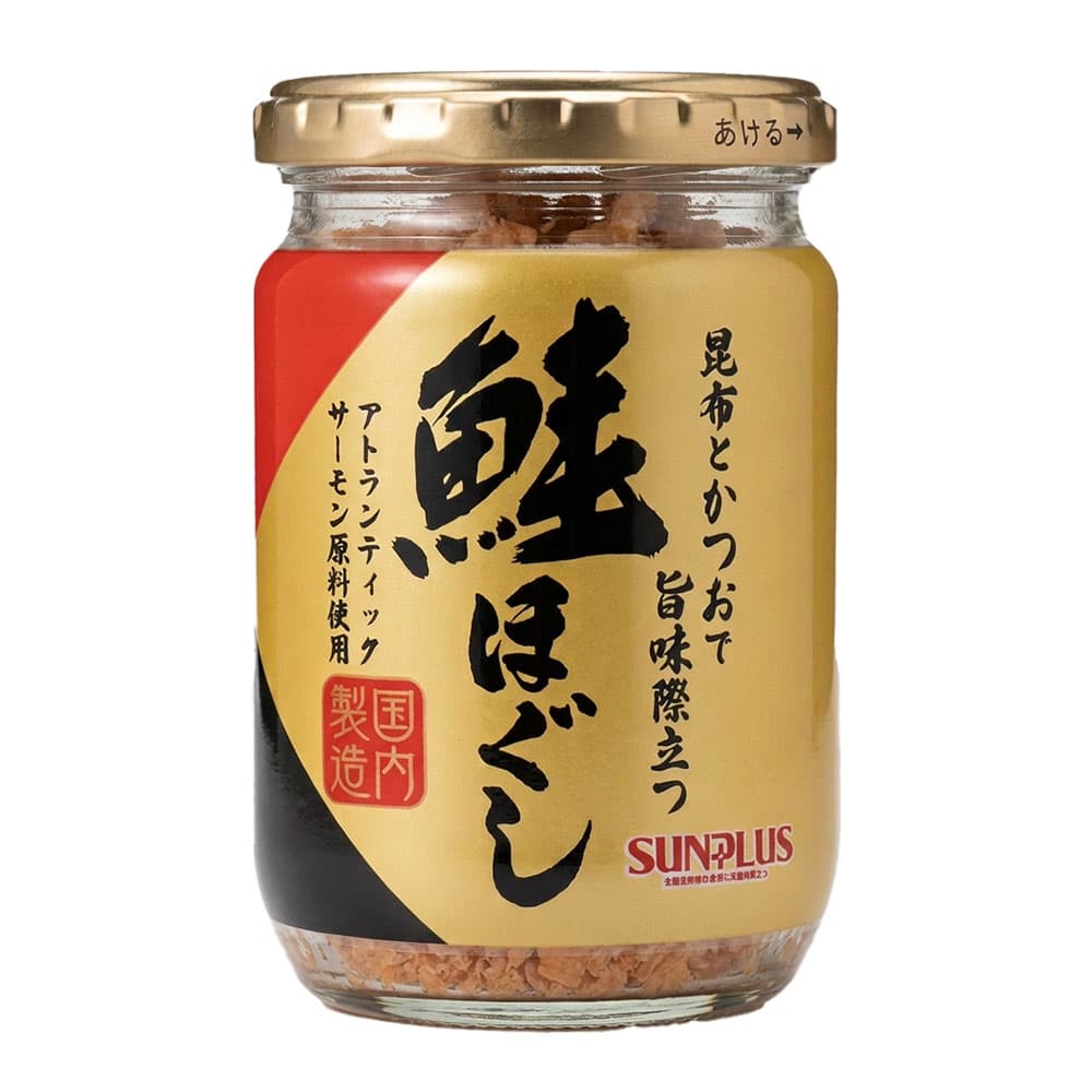 賞味期限:27.05.30 サンプラス 鮭ほぐし 130g: