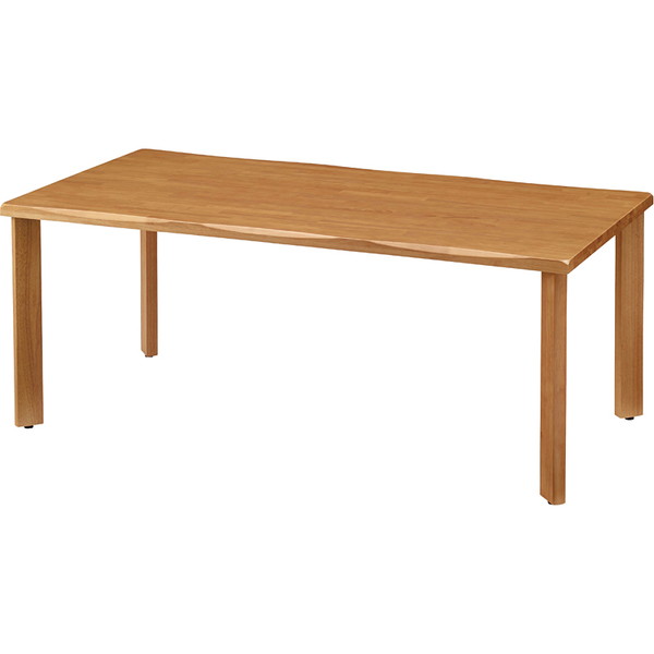 タック 天然木テーブル W1800×D900×H700mm ナチュラル UFTRWT1890-NA＋UFT4SL-NA (個人宅＋6600円):