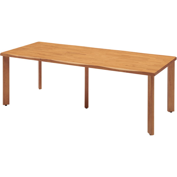 タック 天然木テーブル W2100×D900×H700mm ナチュラル UFTRWT2190-NA＋UFT4SL-NA (個人宅＋6600円):