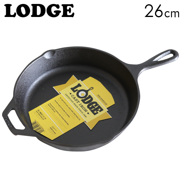 LODGE ロッジ ロジック スキレット 10-1/4インチ 26cm CAST IRON SKILLET L8SK3: