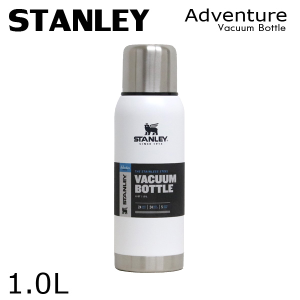 STANLEY スタンレー Adventure Vacuum Bottle アドベンチャー 真空ボトル ホワイト 1.0L 1.1QT: