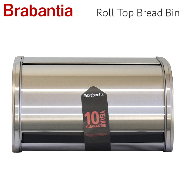 よろずやマルシェ本店 Brabantia ブラバンシア ロールトップ ブレッドビン ミディアム マットスチール Roll Top