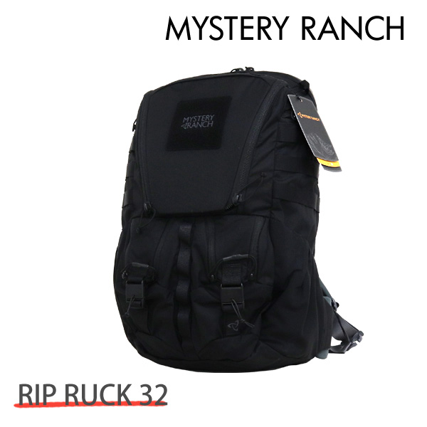 MYSTERY RANCH ミステリーランチ RIP RUCK 32 リップラック S/M 32L BLACK ブラック バックパック デイパック:
