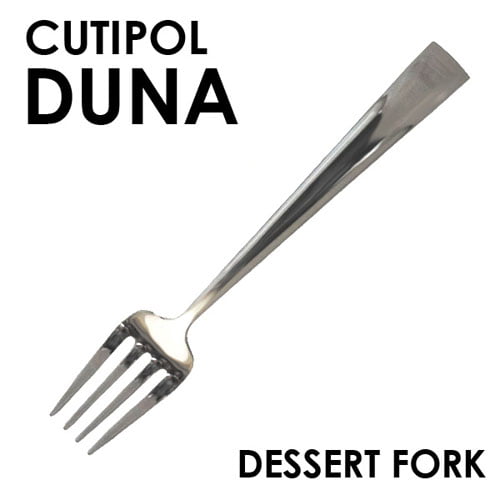 Cutipol クチポール DUNA Mirror Silver デュナ ミラー シルバー Dessert fork デザートフォーク: