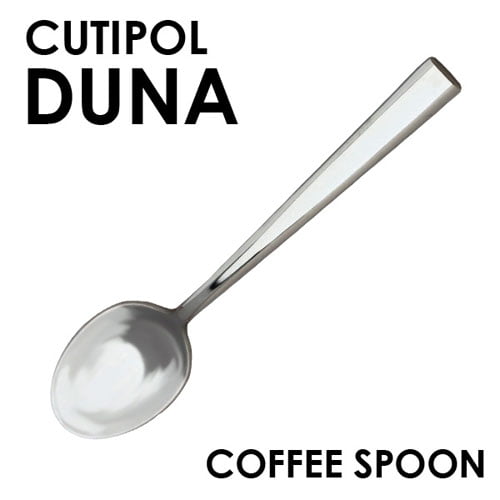 Cutipol クチポール DUNA Mirror Silver デュナ ミラー シルバー Tea spoon/Coffee spoon ティースプーン/コーヒースプーン: