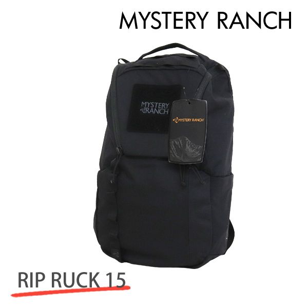 MYSTERY RANCH ミステリーランチ RIP RUCK 15 リップラック 15L BLACK ブラック バックパック デイパック: