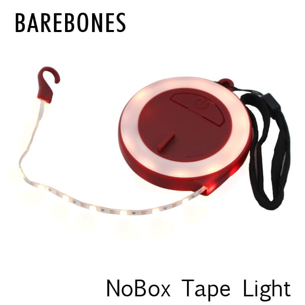 Barebones Living ベアボーンズ リビング NoBox Tape Light ノーボックス テープライト LED Red レッド: