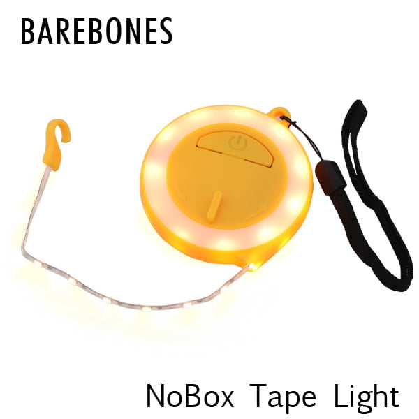 Barebones Living ベアボーンズ リビング NoBox Tape Light ノーボックス テープライト LED Yellow イエロー: