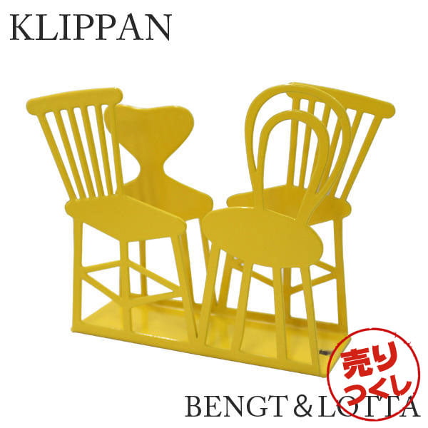 【売りつくし】KLIPPAN クリッパン BENGT＆LOTTA ベングト＆ロッタ ペーパーナプキンスタンド イエロー Yellow: