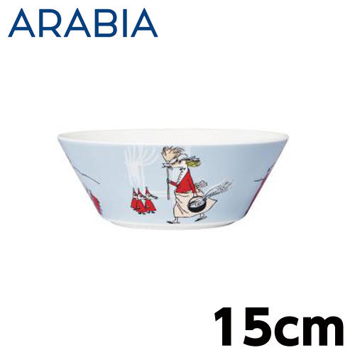 ARABIA アラビア Moomin ムーミン ボウル フィリフヨンカ グレー 15cm Fillyfjonk Grey: