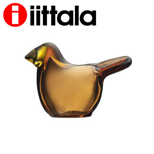 iittala イッタラ Birds by Toikka バード シエッポ コッパー・レモン 95×65mm Flycatcher Copper-Lemon: