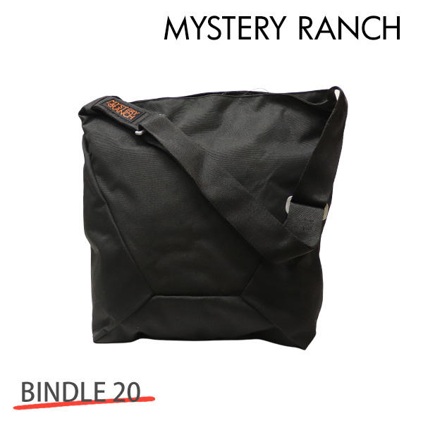 MYSTERY RANCH ミステリーランチ BINDLE 20 ビンドル 21L BLACK ブラック トートバック ショルダーバック: