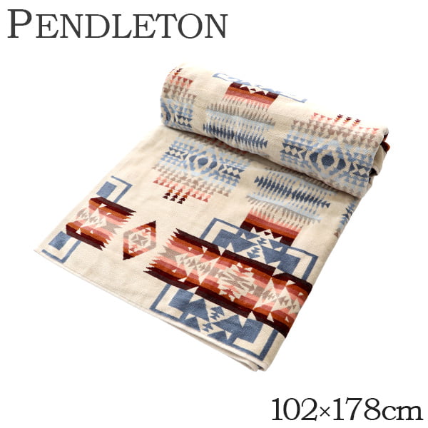 【送料弊社負担】PENDLETON ペンドルトン Oversized Jacquard Towels オーバーサイズ ジャガードスパタオル XB233 55184 チーフジョセフローズウッド【他商品と同時購入不可】: