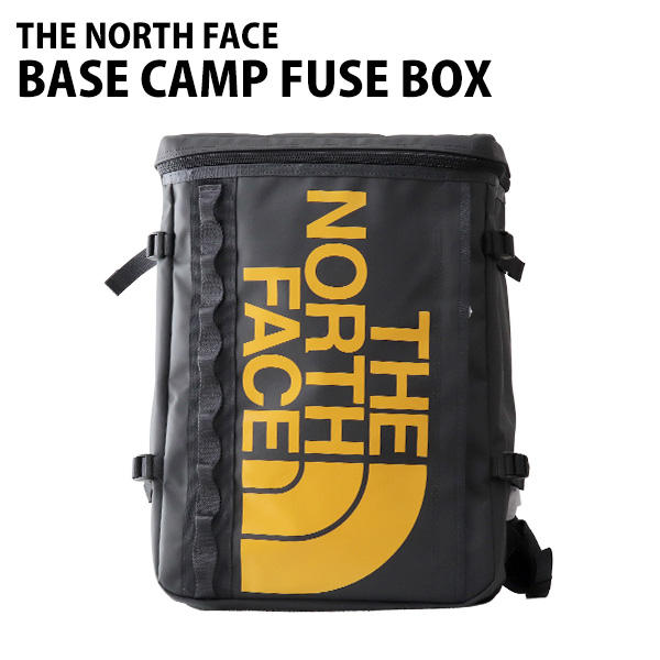 THE NORTH FACE バックパック BASE CAMP FUSE BOX ベースキャンプ ヒューズボックス 30L アスファルトグレー×ライトニングイエロー: