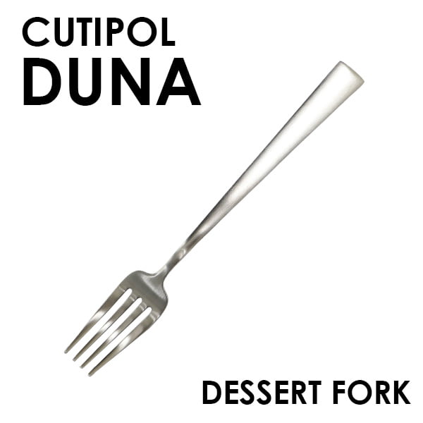 Cutipol クチポール Duna デュナ Matte silver マットシルバー Desert fork デザートフォーク: