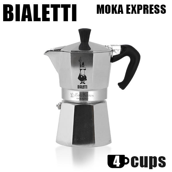 Bialetti ビアレッティ エスプレッソマシン MOKA EXPRESS 4CUPS モカ エキスプレス 4カップ用: