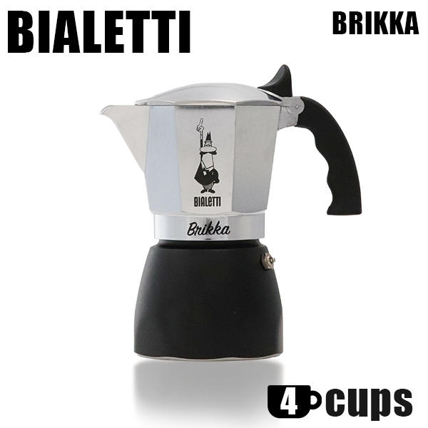 Bialetti ビアレッティ エスプレッソマシン BRIKKA 4CUPS ブリッカ 4カップ用: