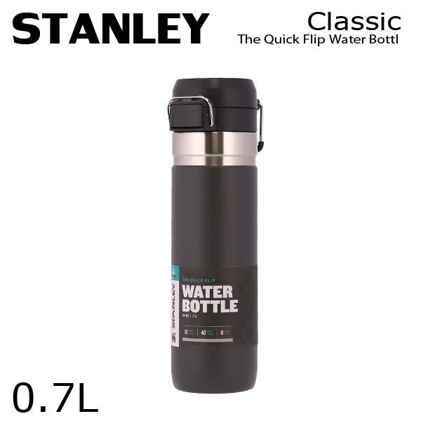 STANLEY スタンレー ボトル Go The Quick Flip Water Bottle ゴー クイックフリップ ボトル チャコール 0.7L 24oz: