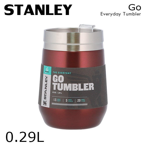 STANLEY スタンレー ボトル Go The Everyday Tumbler ゴー エブリデイ タンブラー ワインレッド 0.29L 10oz: