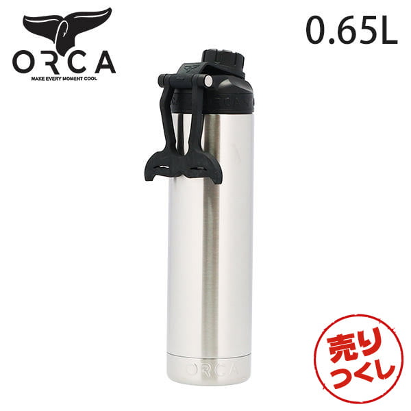 【売りつくし】ORCA オルカ ステンレスボトル 水筒 Hydra ハイドラ ボトル 0.65L Stainless ステンレス: