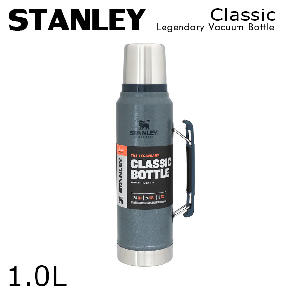 STANLEY スタンレー Classic Legendary Vacuum Bottle クラシック 真空 ボトル ハンマートーンアイス 1.0L 1.1QT: