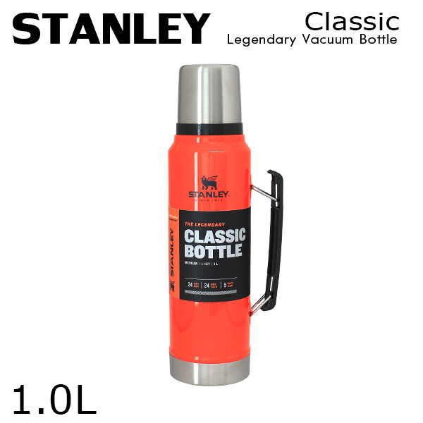 STANLEY スタンレー Classic Legendary Vacuum Bottle クラシック 真空 ボトル ブレイズオレンジ 1.0L 1.1QT: