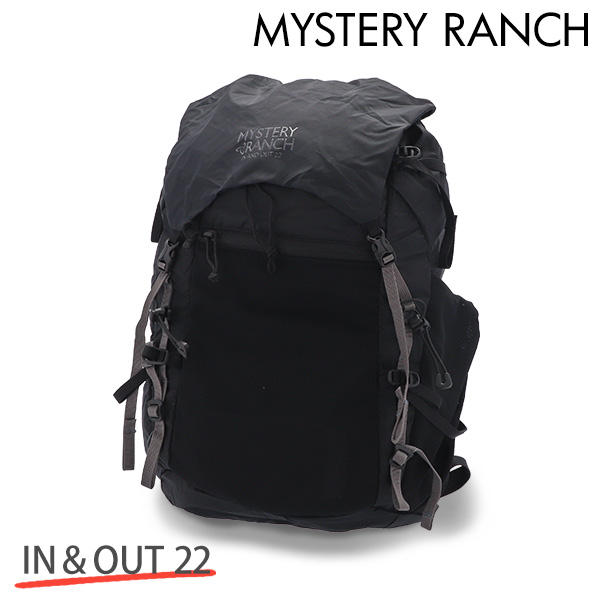 MYSTERY RANCH ミステリーランチ バックパック IN＆OUT 22 イン＆アウト 22L BLACK ブラック: