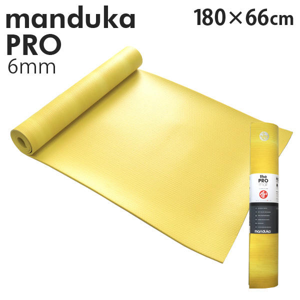 Manduka マンドゥカ Pro プロ ヨガマット Bamboo バンブー 6mm: