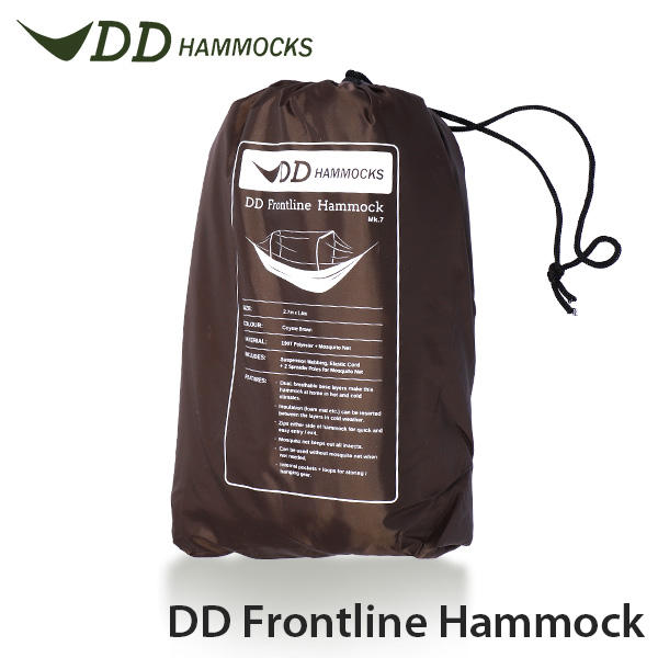DD Hammocks DDハンモック ハンモック DD Frontline Hammock DDフロントラインハンモック Coyote Brown コヨーテブラウン: