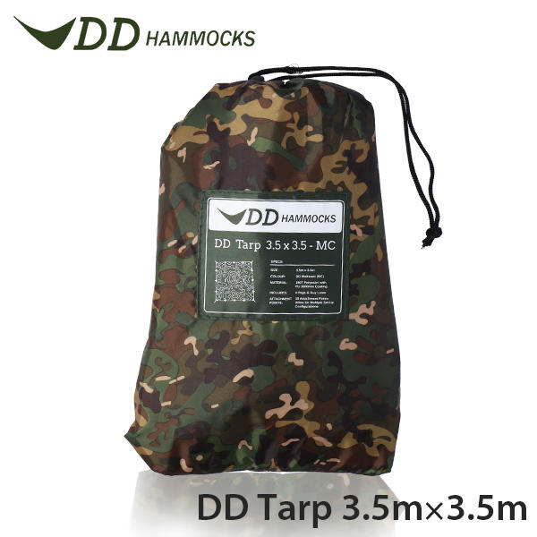 DD Hammocks DDハンモック タープ DD Tarp DDタープ 3.5×3.5 MC マルチカム: