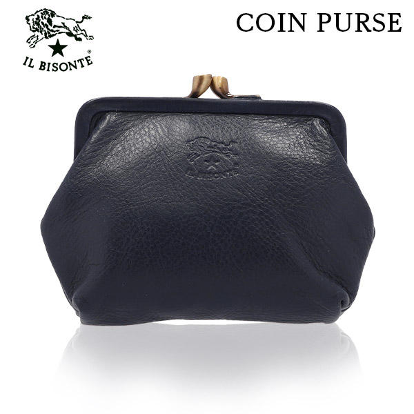 IL BISONTE イルビゾンテ COIN PURSE コインパース BLUE ブルー BL138 SCP005 コインケース PV0005: