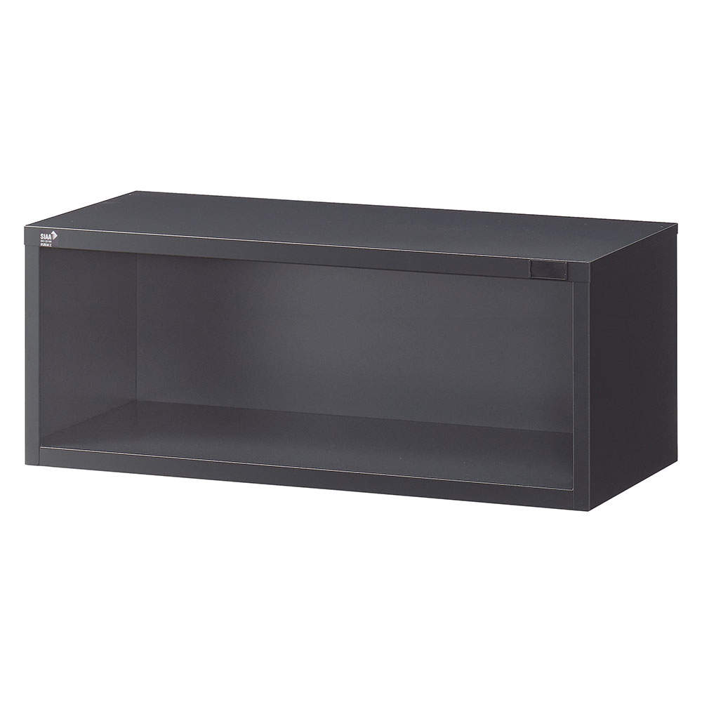 生興 ALZシリーズ オープン書庫 ブラック W880xD380×H360mm ALZK-K31: