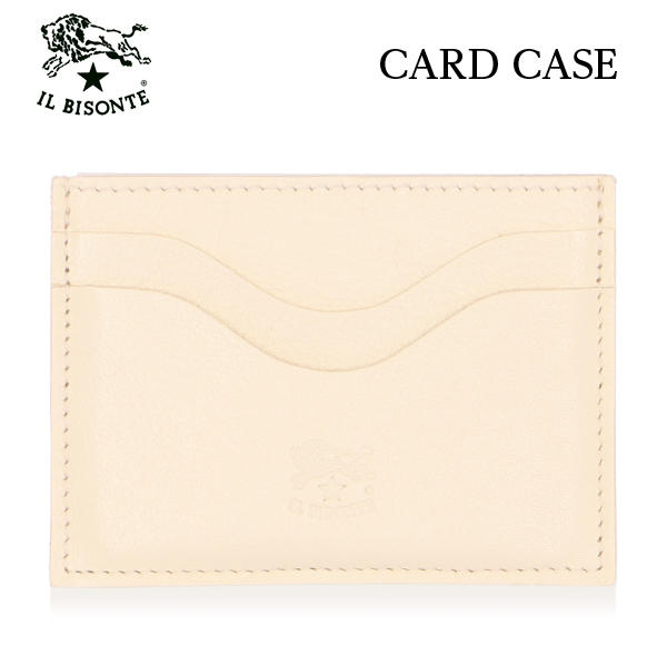 IL BISONTE イルビゾンテ CARD CASE カードケース MILK ミルク WH176 SCC050 PV0001:
