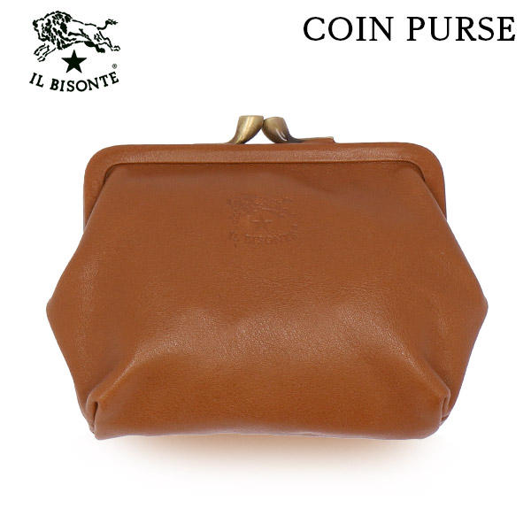 IL BISONTE イルビゾンテ COIN PURSE コインパース CHOCOLATE チョコレート BW434 SCP005 コインケース PV0001: