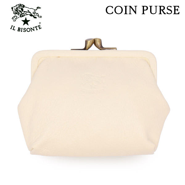 IL BISONTE イルビゾンテ COIN PURSE コインパース MILK ミルク WH182 SCP005 コインケース PV0001: