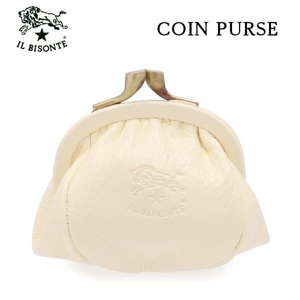 IL BISONTE イルビゾンテ COIN PURSE コインパース MILK ミルク WH179 SCP016 コインケース PV0001: