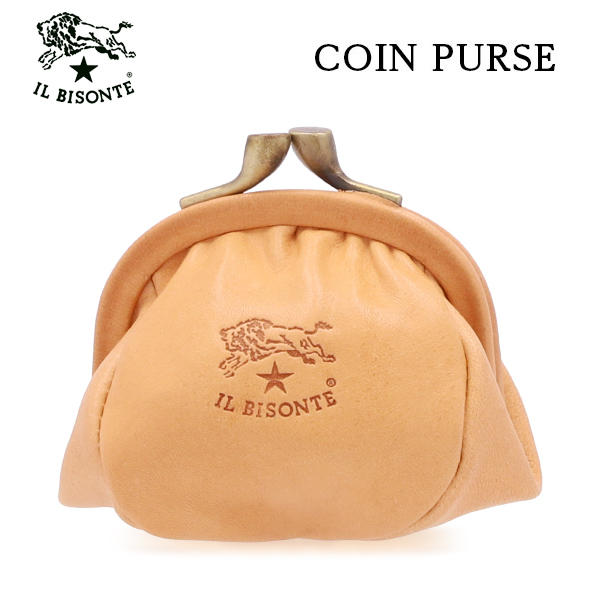 IL BISONTE イルビゾンテ COIN PURSE コインパース NATURAL ナチュラル NA113 SCP016 コインケース PV0005:
