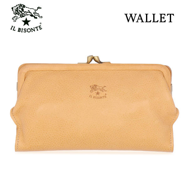 IL BISONTE イルビゾンテ CONTINENTAL WALLET 長財布 NATURAL ナチュラル NA113 SCW006 ロングウォレット PV0005:
