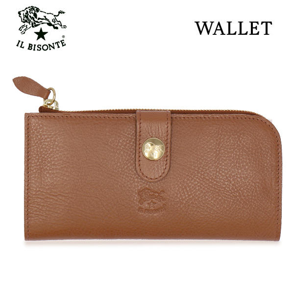 IL BISONTE イルビゾンテ CONTINENTAL WALLET 長財布 CHOCOLATE チョコレート BW441 SCW011 ロングウォレット PV0001:
