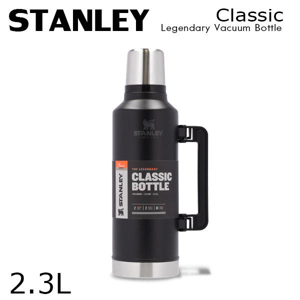 STANLEY スタンレー Classic Legendary Vacuum Bottle クラシック 真空ボトル マットブラック 2.3L 2.5QT