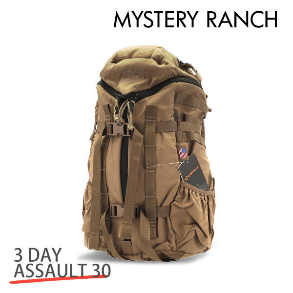 MYSTERY RANCH ミステリーランチ バックパック 3 DAY ASSAULT CL 30 3デイアサルトCL S/M 30L COYOTE コヨーテ: