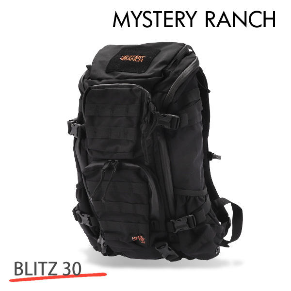 MYSTERY RANCH ミステリーランチ バックパック BLITZ 30 ブリッツ S/M 29L BLACK ブラック: