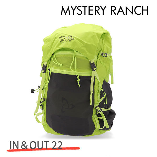 MYSTERY RANCH ミステリーランチ バックパック IN＆OUT 22 イン＆アウト 22L LIMEADE ライメード:
